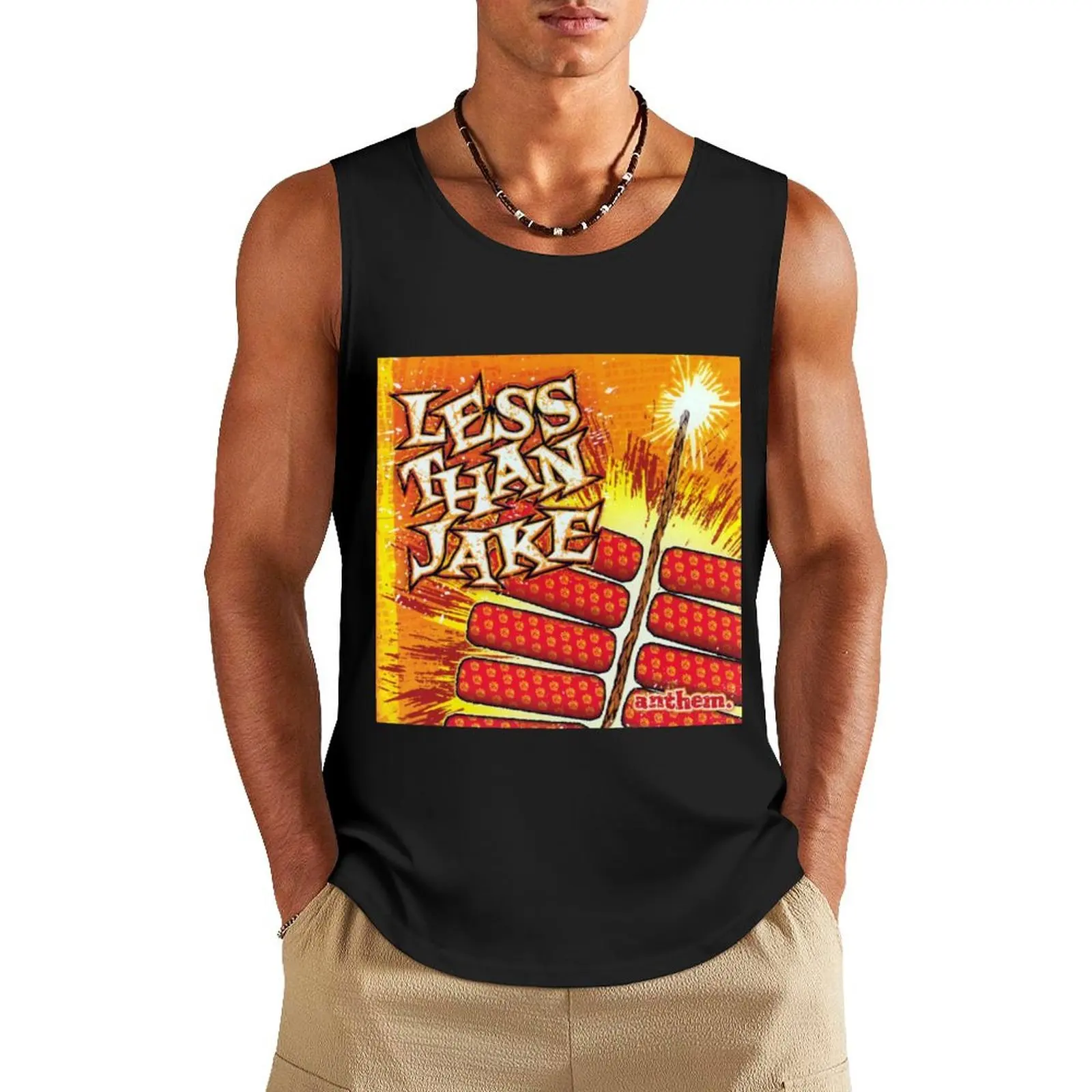 Less Than Jake anthem Tank Top vest men T-shirts men summer clothes bodybuilding men clothes
Less Than Jake anthem Tank Top vest men T-shirts men summer clothes bodybuilding men clothes