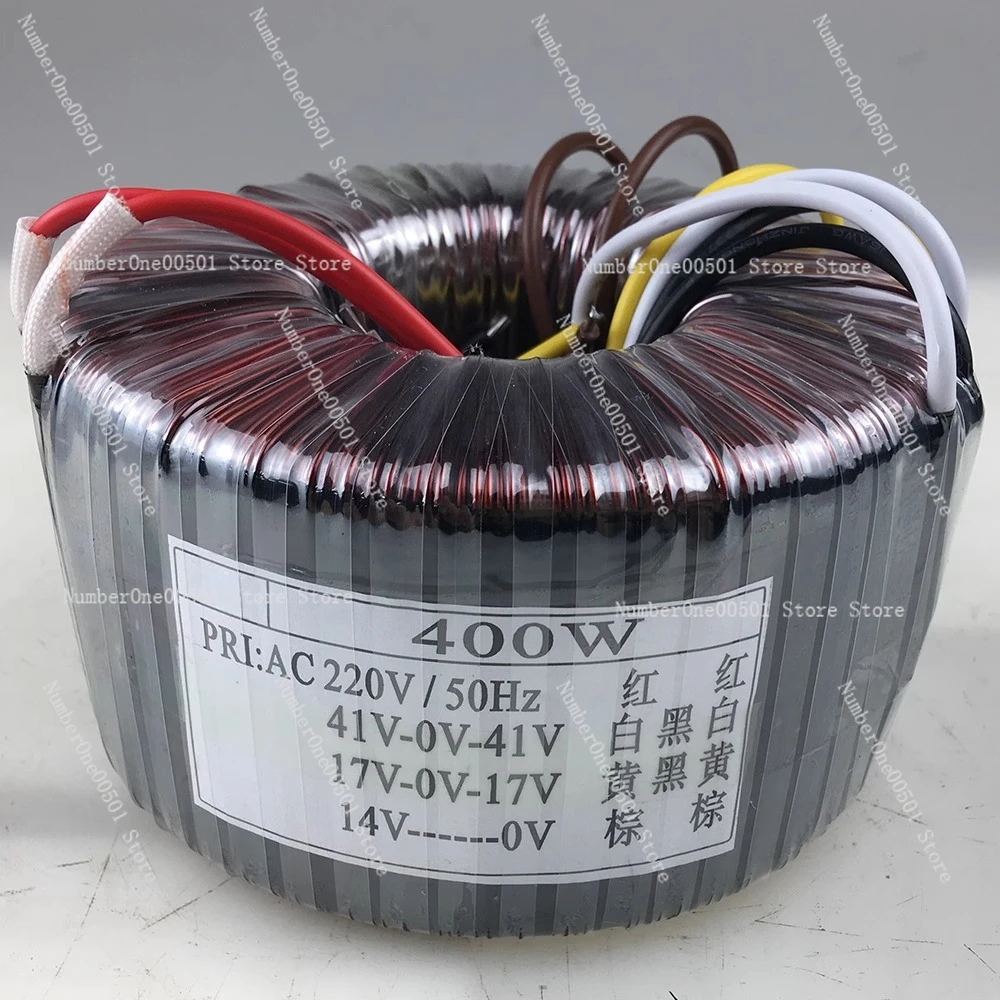 400W Toroidal Transformer 220V To Dual 41V Dual 17V Single 14V Audio Amplifier Power Supply
400W Toroidal Transformer 220V To Dual 41V Dual 17V Single 14V Audio Amplifier Power Supply