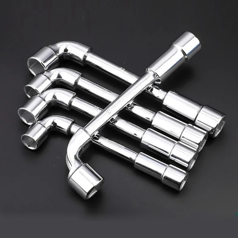 652F L Shaped Key Angled Double Head Steel Socket Wrench for Precisions Work and Mechanical Repair Spanner Tool
652F L Shaped Key Angled Double Head Steel Socket Wrench for Precisions Work and Mechanical Repair Spanner Tool