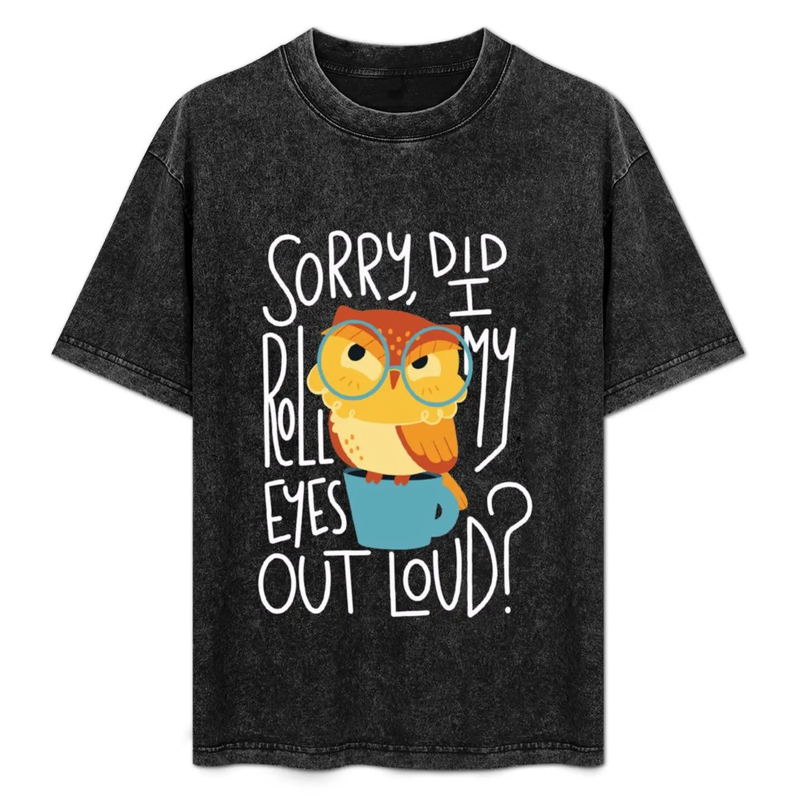 Sarcastic Owl T-Shirt Outdoor Work Short Sleeve Top
Sarcastic Owl T-Shirt Outdoor Work Short Sleeve Top