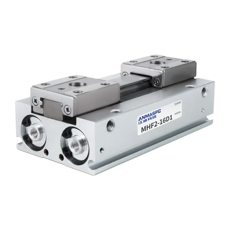 MHF Parallel Claw Pneumatic Clamp Finger Two Pistons Low Profile Pneumatic Cylinders Air Gripper Slide Table
MHF Parallel Claw Pneumatic Clamp Finger Two Pistons Low Profile Pneumatic Cylinders Air Gripper Slide Table