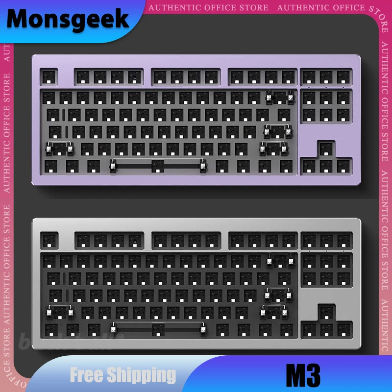 Monsgeek M3 Mechanical Gamer Keyboard Aluminum Custom Kit 87 Keys RGB Gaming Wired Keyboard Hot Swap Gasket Office Keyboard Gift
Monsgeek M3 Mechanical Gamer Keyboard Aluminum Custom Kit 87 Keys RGB Gaming Wired Keyboard Hot Swap Gasket Office Keyboard Gift