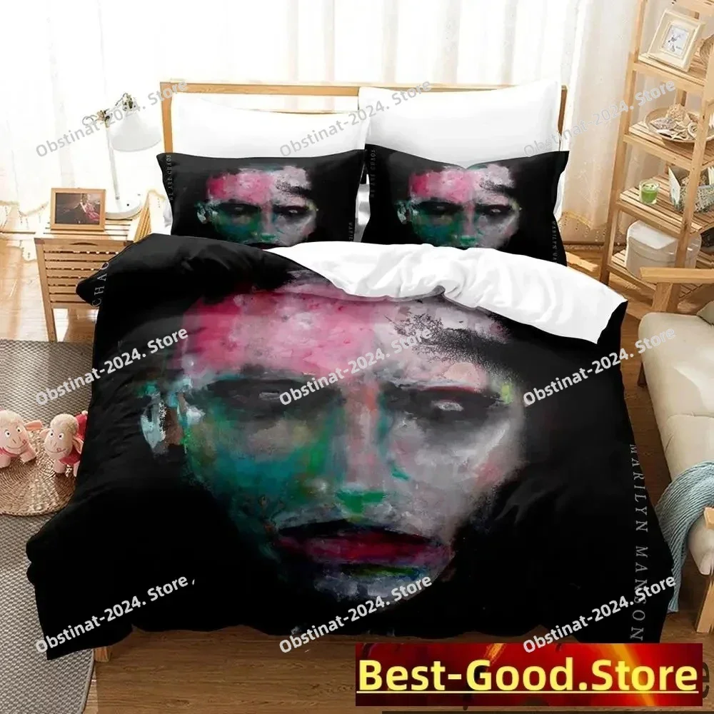 Top 3D Marilyn Manson Bedding Set Duvet Cover Full Queen King Size Pillowcase Bed Printed Bed Set Aldult Kid Bedroom Single Twin
Top 3D Marilyn Manson Bedding Set Duvet Cover Full Queen King Size Pillowcase Bed Printed Bed Set Aldult Kid Bedroom Single Twin