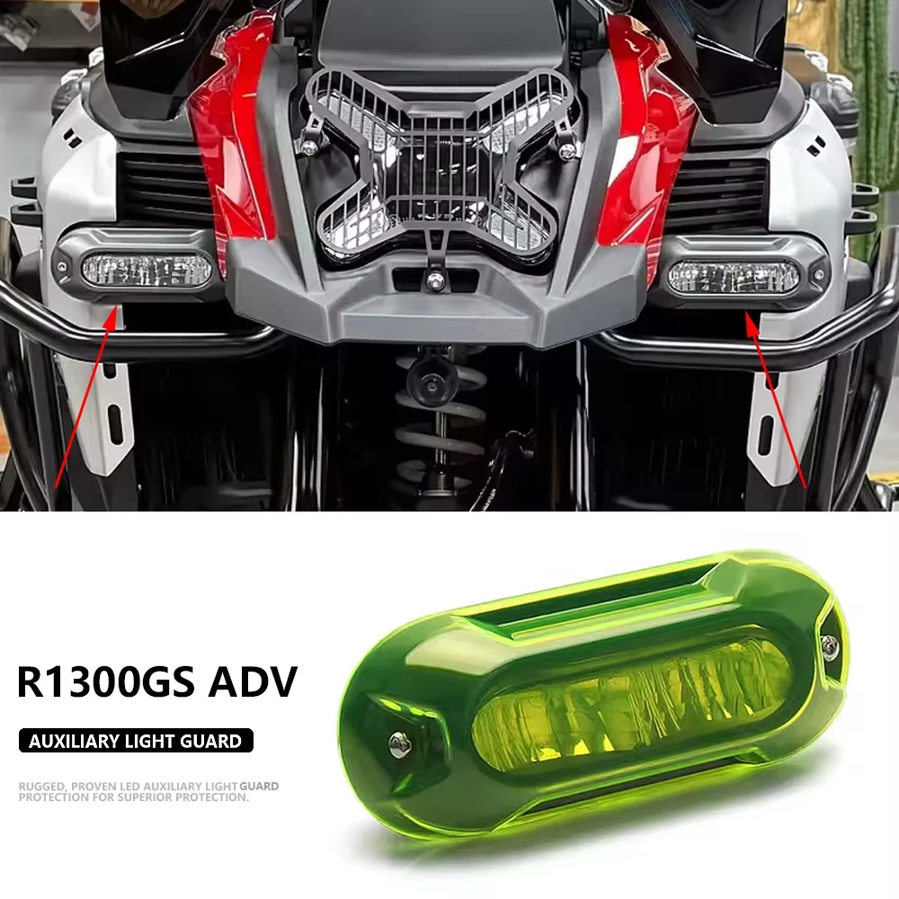 For BMW R1300GS ADV R1300 GS R 1300 GS Adventure 2024 2025 Motorcycle Front Auxiliary Signal LED Light Protection Cover Acrylic
For BMW R1300GS ADV R1300 GS R 1300 GS Adventure 2024 2025 Motorcycle Front Auxiliary Signal LED Light Protection Cover Acrylic