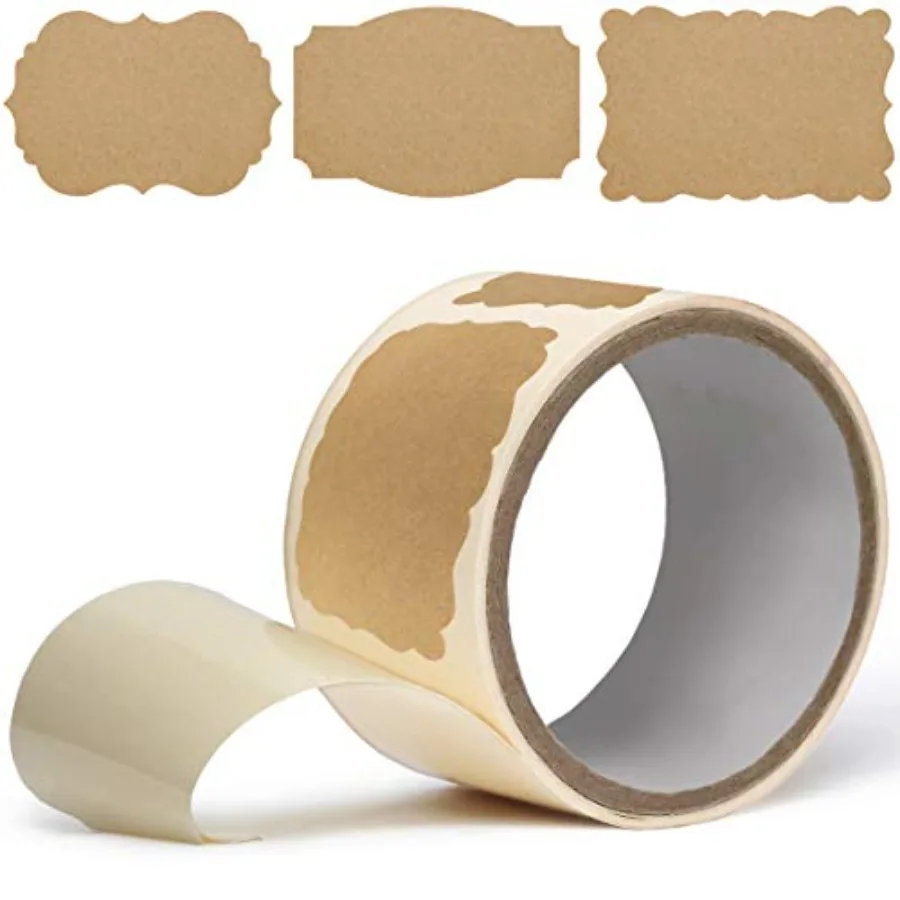 Scalloped Kraft Paper Labels Brown Stickers 2x3 Roll of 100 Gift Tags for DIY Crafting Packaging Decoration
Scalloped Kraft Paper Labels Brown Stickers 2x3 Roll of 100 Gift Tags for DIY Crafting Packaging Decoration