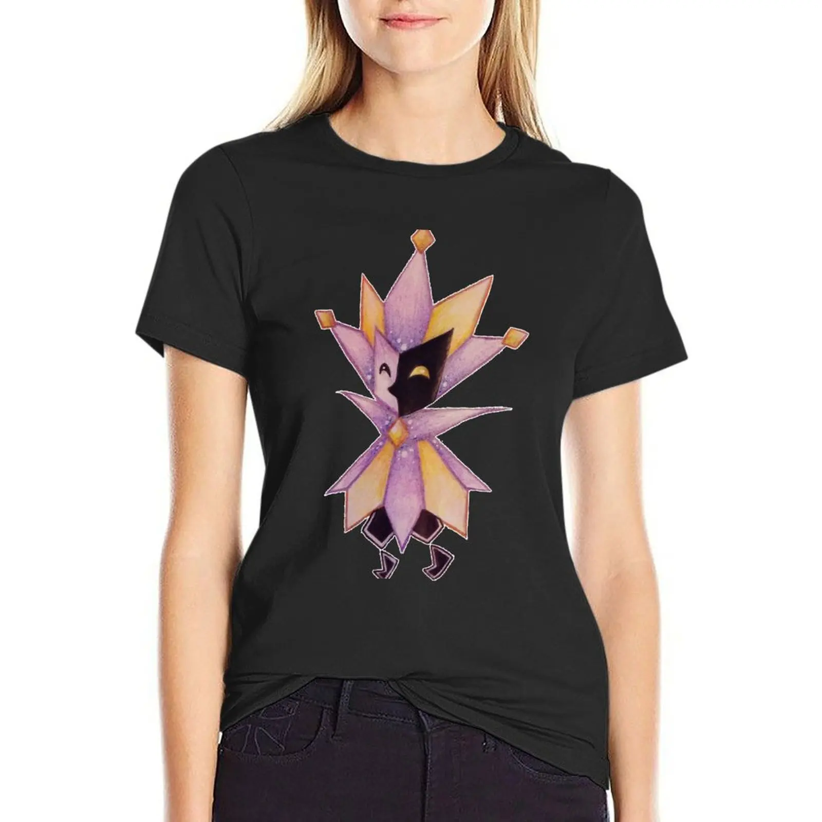 Dimentio T-Shirt summer clothes aesthetic clothes summer tops kawaii clothes summer for Women
Dimentio T-Shirt summer clothes aesthetic clothes summer tops kawaii clothes summer for Women