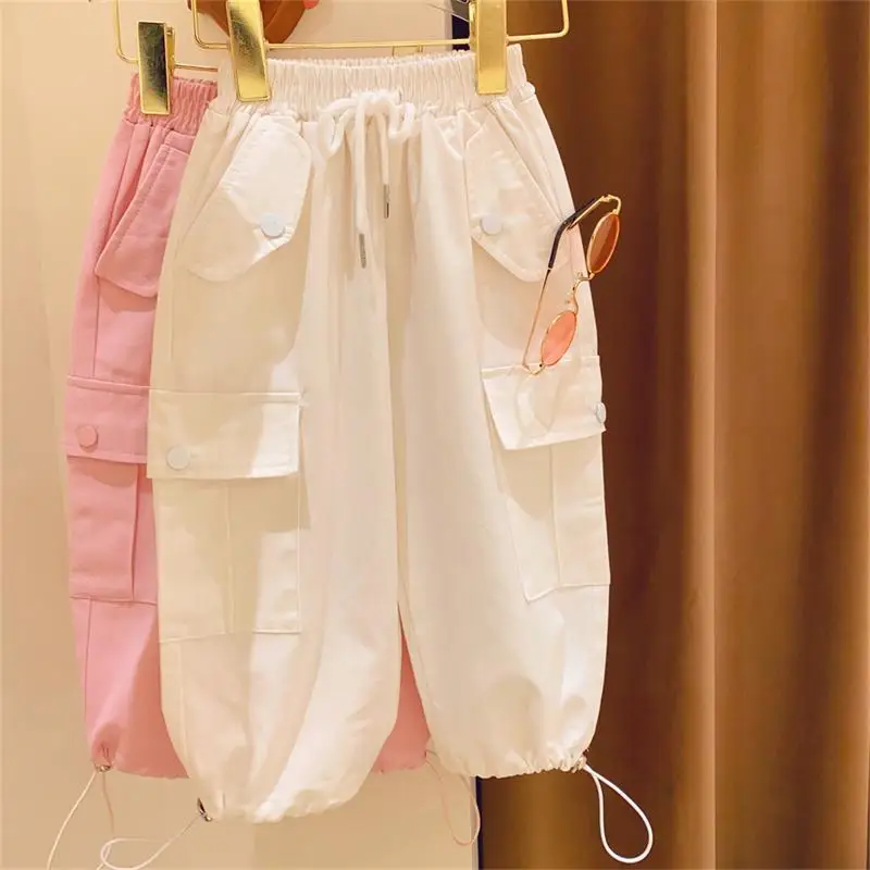 Girls' Pants Spring New Collection Children's Large Pocket Loose Edition Casual Trousers
Girls' Pants Spring New Collection Children's Large Pocket Loose Edition Casual Trousers