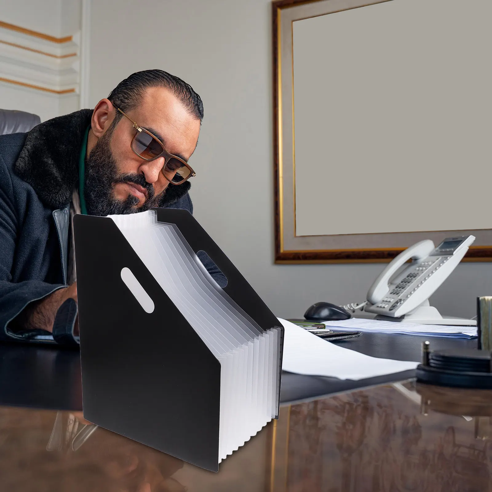 Large Capacity Vertical Accordion Folder Multilayer Paper Organizer for Receipts Invoices Documents File Storage Portable File
Large Capacity Vertical Accordion Folder Multilayer Paper Organizer for Receipts Invoices Documents File Storage Portable File