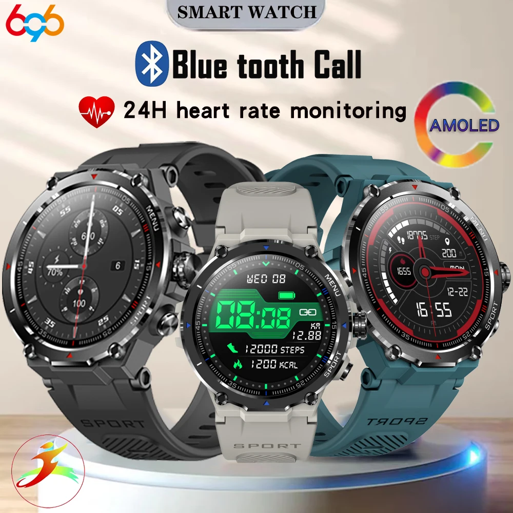 2022 New Men 1.32" HD AMOLED Screen Sports Fitness Blue Tooth Call Smart Watch Heart Rate Test Waterproof Music Women Smartwatch
2022 New Men 1.32" HD AMOLED Screen Sports Fitness Blue Tooth Call Smart Watch Heart Rate Test Waterproof Music Women Smartwatch