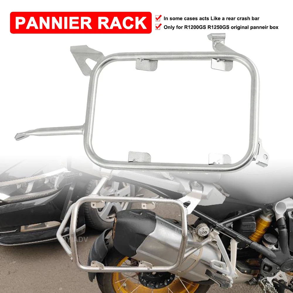 Motorcycle Pannier Rack Trunk Saddlebag Suitcase Luggage Rack Bracket For BMW R1200GS R1250GS Adventure GS R1200 ADV 2013-2023
Motorcycle Pannier Rack Trunk Saddlebag Suitcase Luggage Rack Bracket For BMW R1200GS R1250GS Adventure GS R1200 ADV 2013-2023