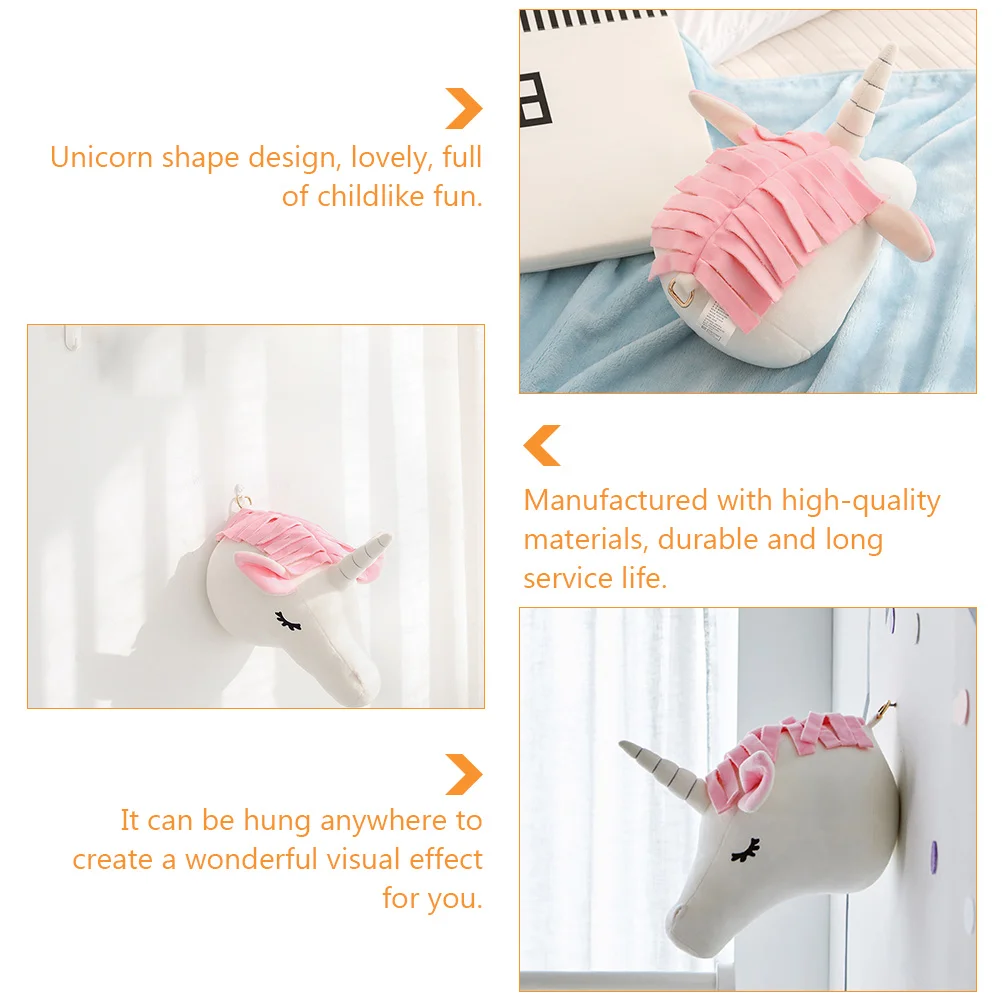 Unicorn Wall Hanging Decor Lovely Cartoon Pendant for Kids Room Small Size Smooth Wall Adornment Crystal Velvet PP Cotton
Unicorn Wall Hanging Decor Lovely Cartoon Pendant for Kids Room Small Size Smooth Wall Adornment Crystal Velvet PP Cotton