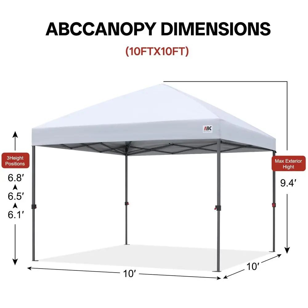 Портативный уличный тент-шатер Pop Up Canopy для патио, усиленный, для заднего двора и террасы, с 4 мешками с песком, белый, 10x10 футов
Портативный уличный тент-шатер Pop Up Canopy для патио, усиленный, для заднего двора и террасы, с 4 мешками с песком, белый, 10x10 футов