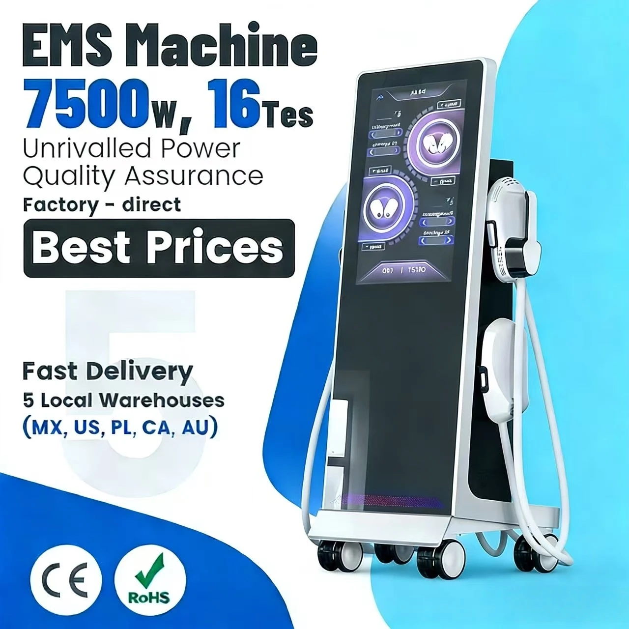 4 в 1, контурный стимулятор мышц с управлением SLyric EMS, RF, стимуляция тела для похудения, стимуляция Ems, материал ABS
4 в 1, контурный стимулятор мышц с управлением SLyric EMS, RF, стимуляция тела для похудения, стимуляция Ems, материал ABS