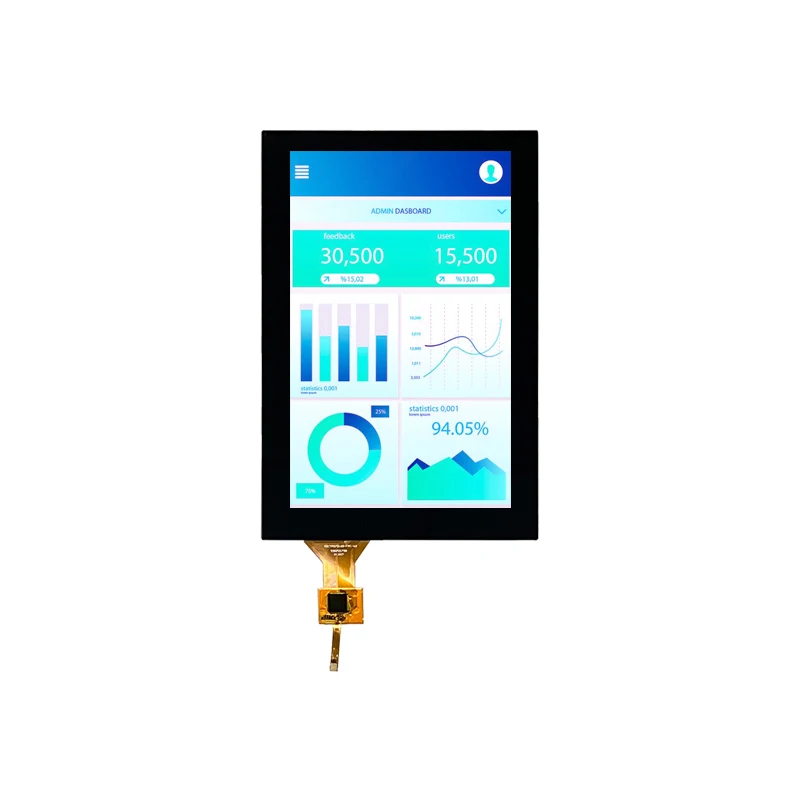 7 Inch 800x1280 ILI9881C MIPI Interface High Brightness TFT Panel Display with Capacitive Touch Panel
7 Inch 800x1280 ILI9881C MIPI Interface High Brightness TFT Panel Display with Capacitive Touch Panel