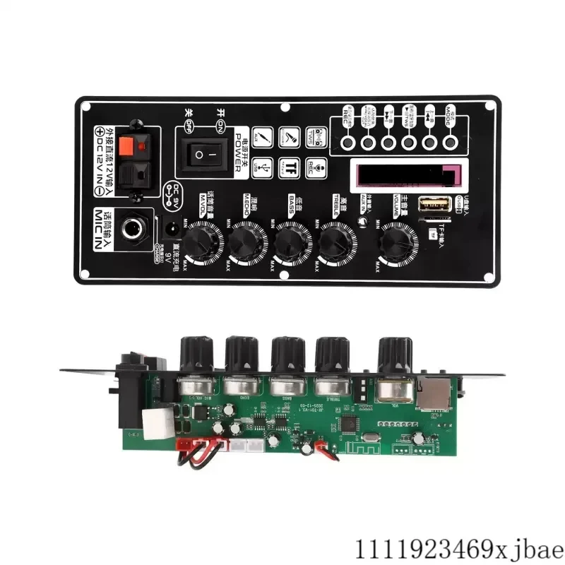 Audio Decoder Board, Bluetooth MP3 Player Supports All Audio Sources 2.0-Channel 25W x 2 Amplifier Wireless Remote Control
Audio Decoder Board, Bluetooth MP3 Player Supports All Audio Sources 2.0-Channel 25W x 2 Amplifier Wireless Remote Control