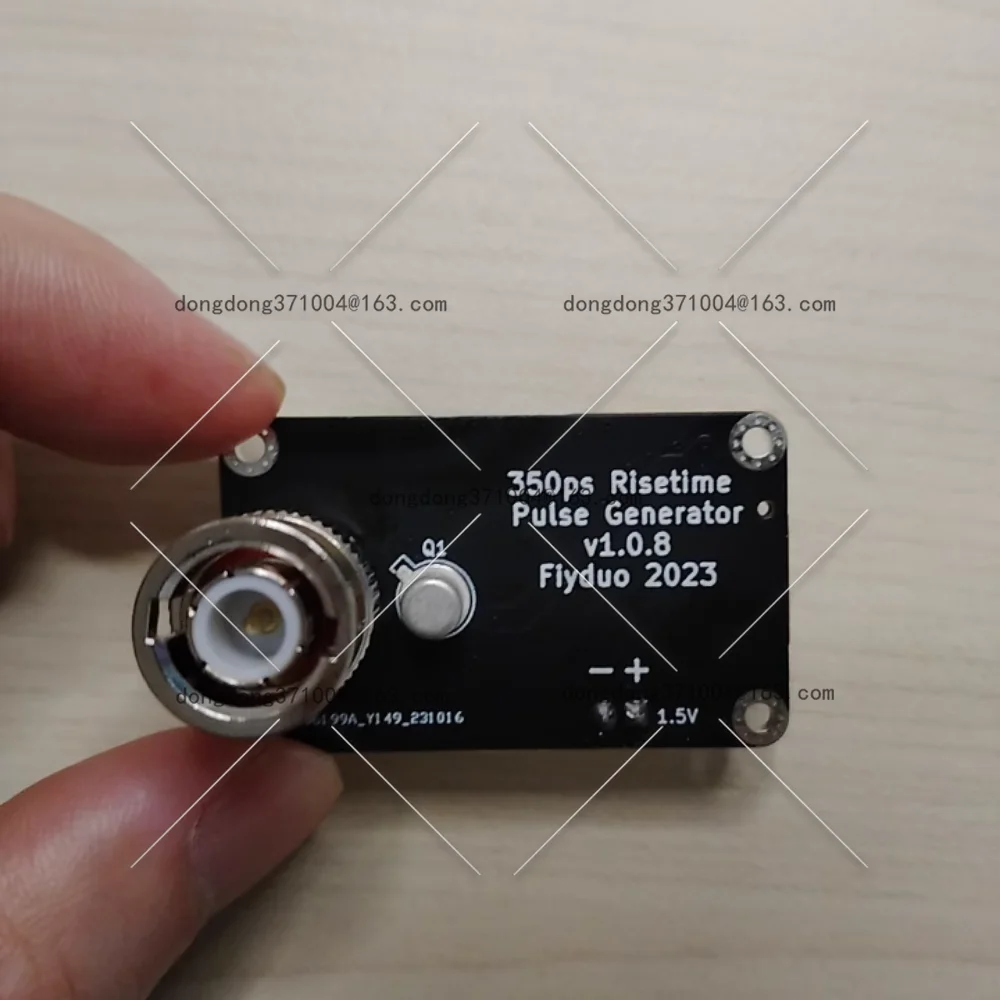 Fast Edge Pulse Generator 350 Picosecond Rising Edge Measurement of Oscilloscope Bandwidth TDR Measurement
Fast Edge Pulse Generator 350 Picosecond Rising Edge Measurement of Oscilloscope Bandwidth TDR Measurement