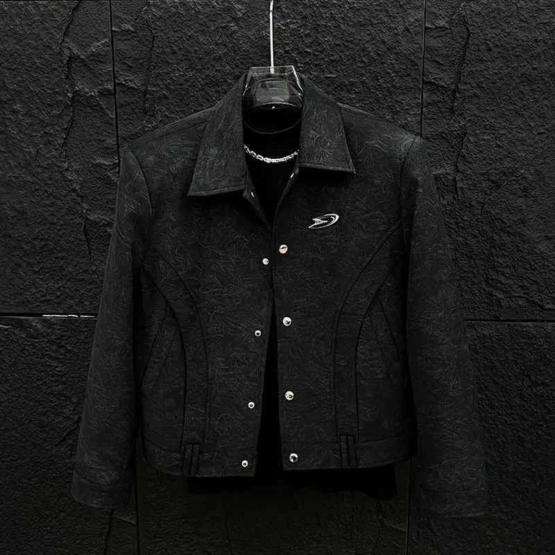 Niche Designer Autumn and Winter New Texture Design Sense Pu Shuai Padded Shoulder Jacket Men Short Personalized Loose Top Coat
Niche Designer Autumn and Winter New Texture Design Sense Pu Shuai Padded Shoulder Jacket Men Short Personalized Loose Top Coat