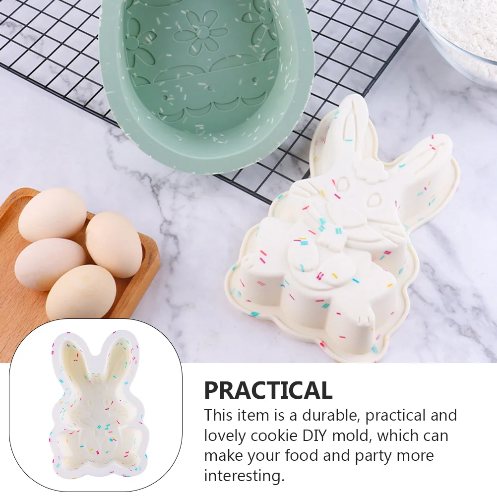 Easter Silicone Cake Mold Bunny Shape DIY Baking Mold Reusable Smooth Texture Dessert Making Supply Party Accessory
Easter Silicone Cake Mold Bunny Shape DIY Baking Mold Reusable Smooth Texture Dessert Making Supply Party Accessory