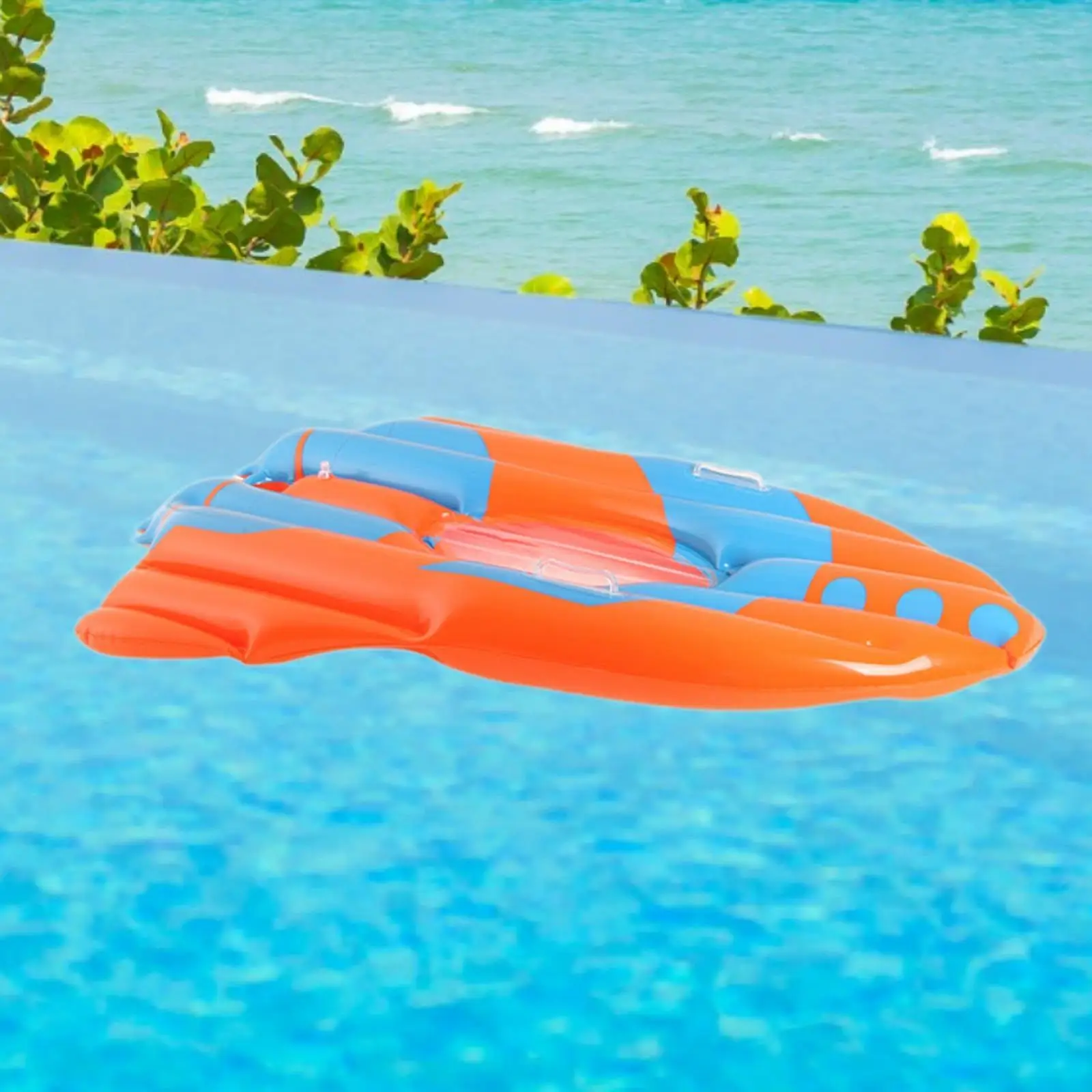 Inflatable Body Board Swimming Pool Float Boards,Gifts for Water Slide with Handles Party Inflatable Airplane Surfboard
Inflatable Body Board Swimming Pool Float Boards,Gifts for Water Slide with Handles Party Inflatable Airplane Surfboard