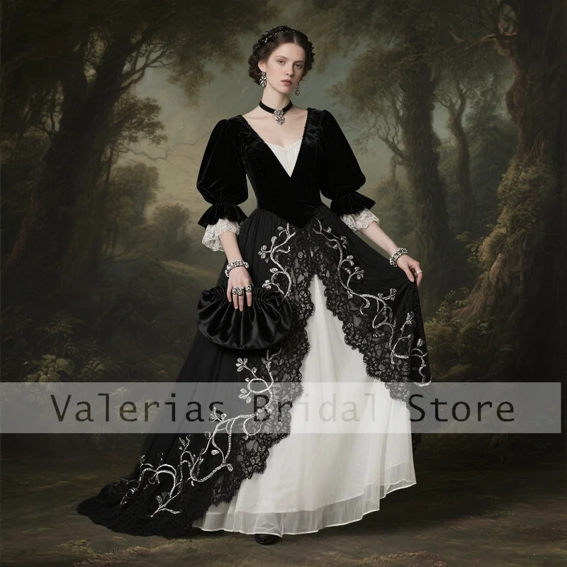 Винтажные средневековые платья для выпускного вечера с аппликацией и длинными рукавами, платья для особых случаев, роскошное вечернее платье Vestido De Novia по индивидуальному заказу
Винтажные средневековые платья для выпускного вечера с аппликацией и длинными рукавами, платья для особых случаев, роскошное вечернее платье Vestido De Novia по индивидуальному заказу