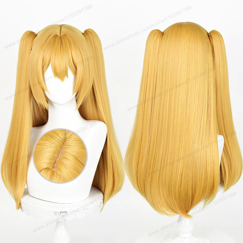 Ririsa Amano Cosplay Wig Synthetic Hair 60cm Long Orange Yellow Women Wig with Double Ponytails Heat Resistant Wigs
Ririsa Amano Cosplay Wig Synthetic Hair 60cm Long Orange Yellow Women Wig with Double Ponytails Heat Resistant Wigs