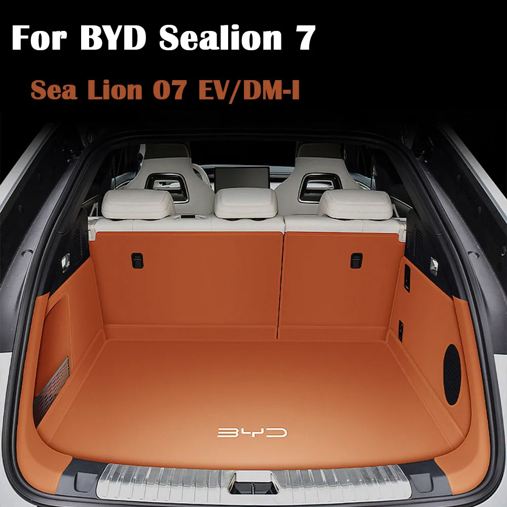 Car Boot Mat Rear Trunk Liner For BYD Sealion 7 Sea lion 07 2024 2025 Nappa Leather Floor Carpet Tray Protector Accessories Mats
Car Boot Mat Rear Trunk Liner For BYD Sealion 7 Sea lion 07 2024 2025 Nappa Leather Floor Carpet Tray Protector Accessories Mats