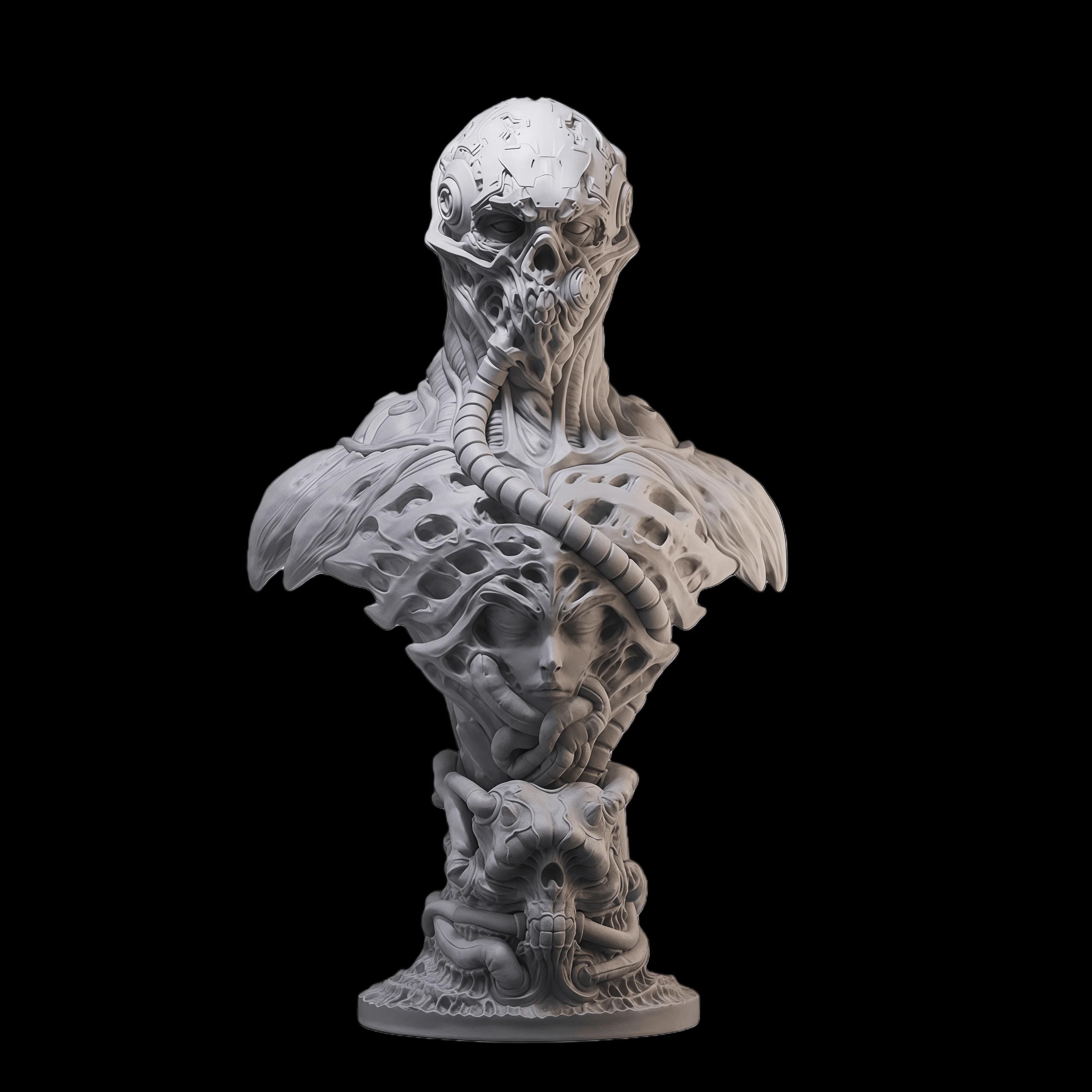 50mm Die Casting Resin Model Assembly Kit, GK, Exquisite Resin Skull Bust and Half Body, Unpainted
50mm Die Casting Resin Model Assembly Kit, GK, Exquisite Resin Skull Bust and Half Body, Unpainted