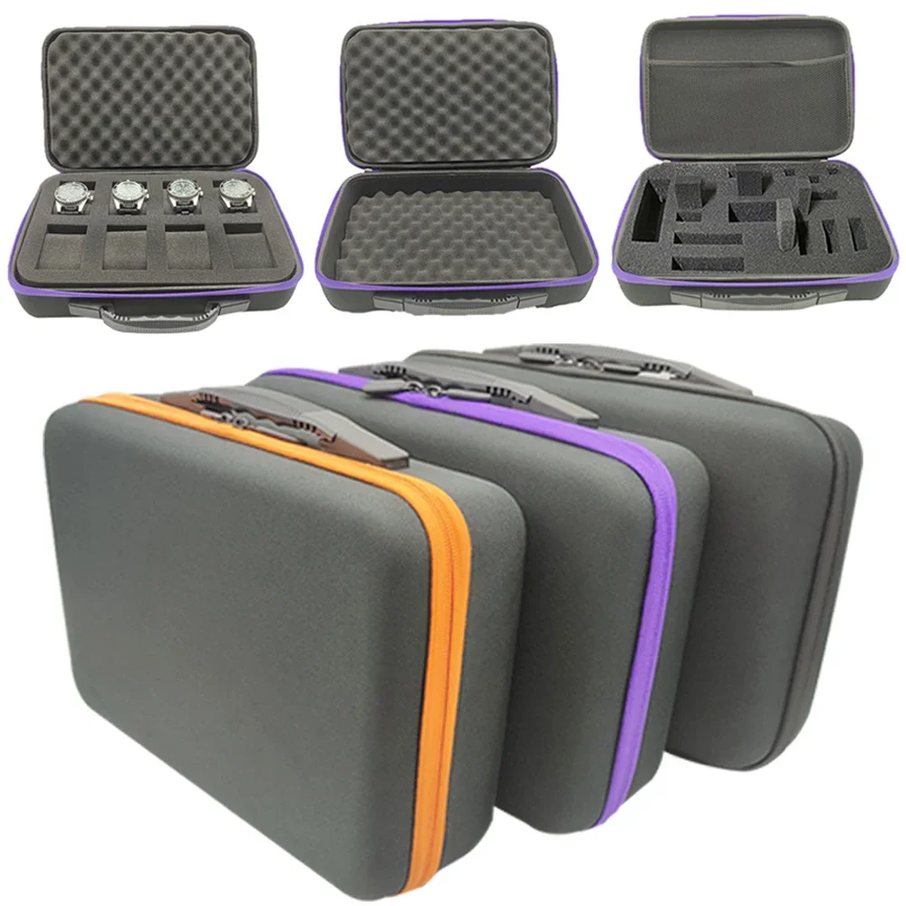 EVA Hard Storage Bag Watch Storage Box Carry Case For Drill Tools Kit Shockproof Protective Tool Case Canvas Shell Zipper Bags
EVA Hard Storage Bag Watch Storage Box Carry Case For Drill Tools Kit Shockproof Protective Tool Case Canvas Shell Zipper Bags