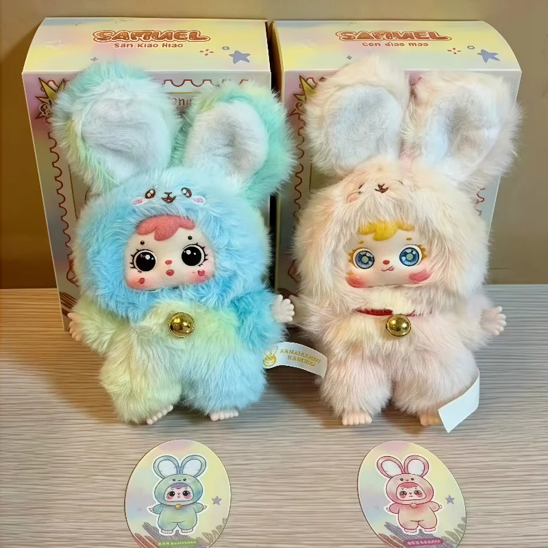 Новый Samuel Magic, красочный кролик, плюшевая слепая коробка, модная игрушка, сумка, подвеска, креативный сюрприз ручной работы, загадочная коробка, подарки на день рождения
Новый Samuel Magic, красочный кролик, плюшевая слепая коробка, модная игрушка, сумка, подвеска, креативный сюрприз ручной работы, загадочная коробка, подарки на день рождения