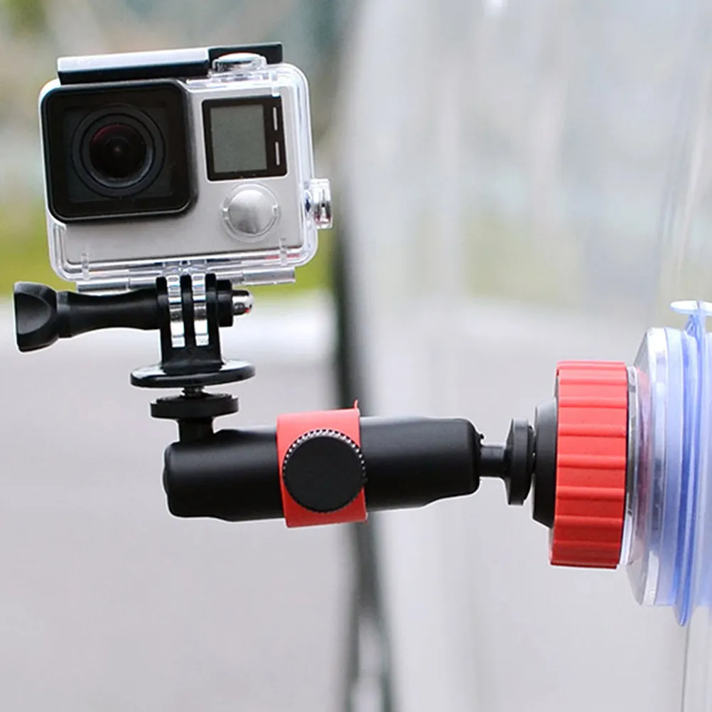 Camera Windshield Suction Cup Mount Strong ABS Material Car Holder for Camera Dash Cam Multi-Angle Rotatable Compact Lightweight
Camera Windshield Suction Cup Mount Strong ABS Material Car Holder for Camera Dash Cam Multi-Angle Rotatable Compact Lightweight