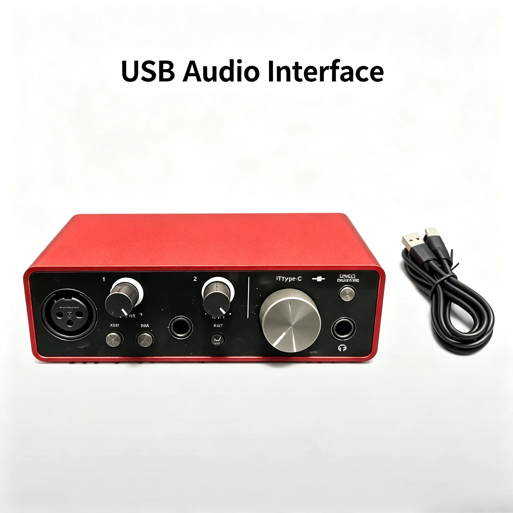 3RD Professional USB External Recording Sound Card, Audio Mixer Adapter for Condenser Microphone PC Live Broadcast Recording
3RD Professional USB External Recording Sound Card, Audio Mixer Adapter for Condenser Microphone PC Live Broadcast Recording