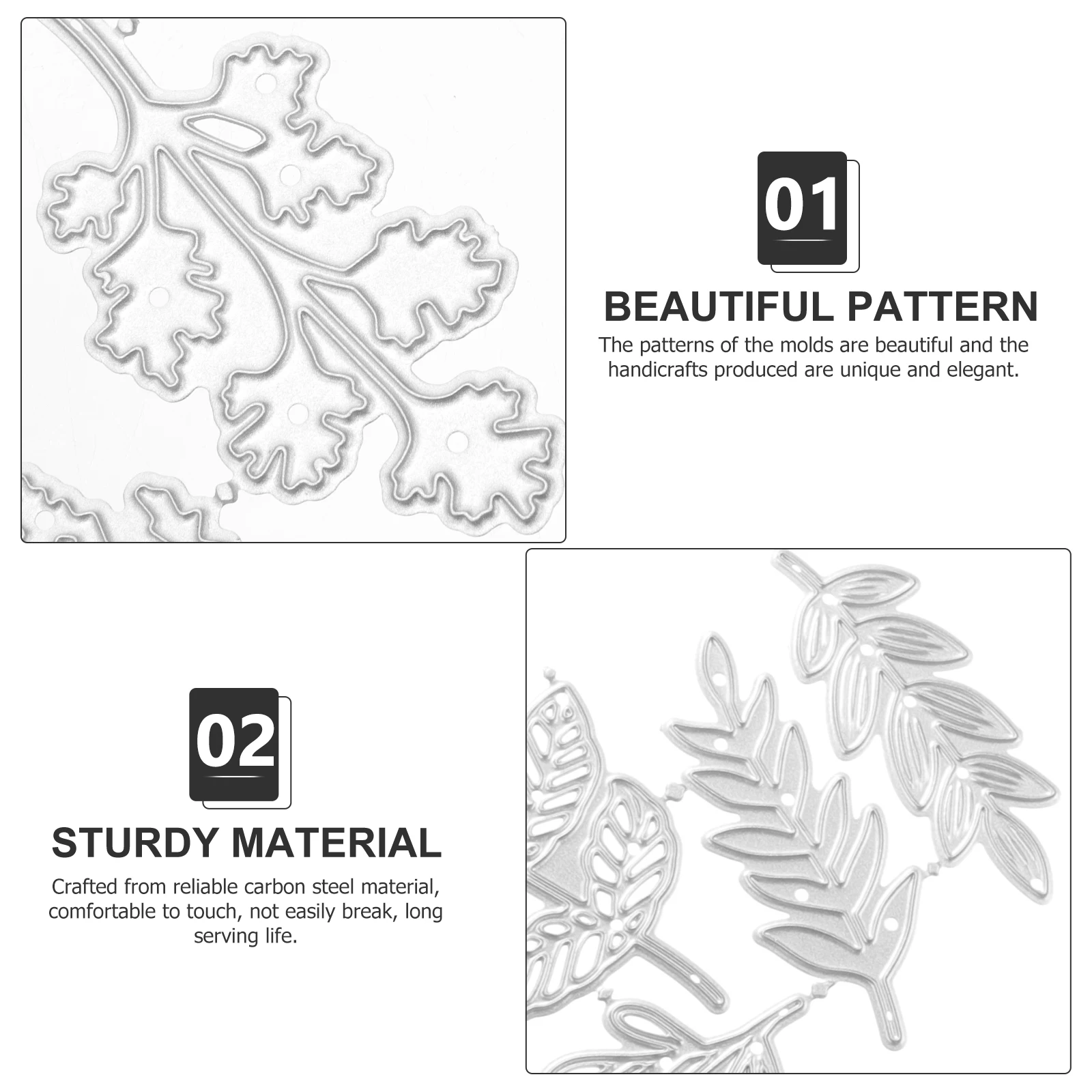 Leaf Metal Embossing Mold Card Making Die Cuts Scrapbooking Leaves Carbon Steel Pattern Steelcutting Dies
Leaf Metal Embossing Mold Card Making Die Cuts Scrapbooking Leaves Carbon Steel Pattern Steelcutting Dies