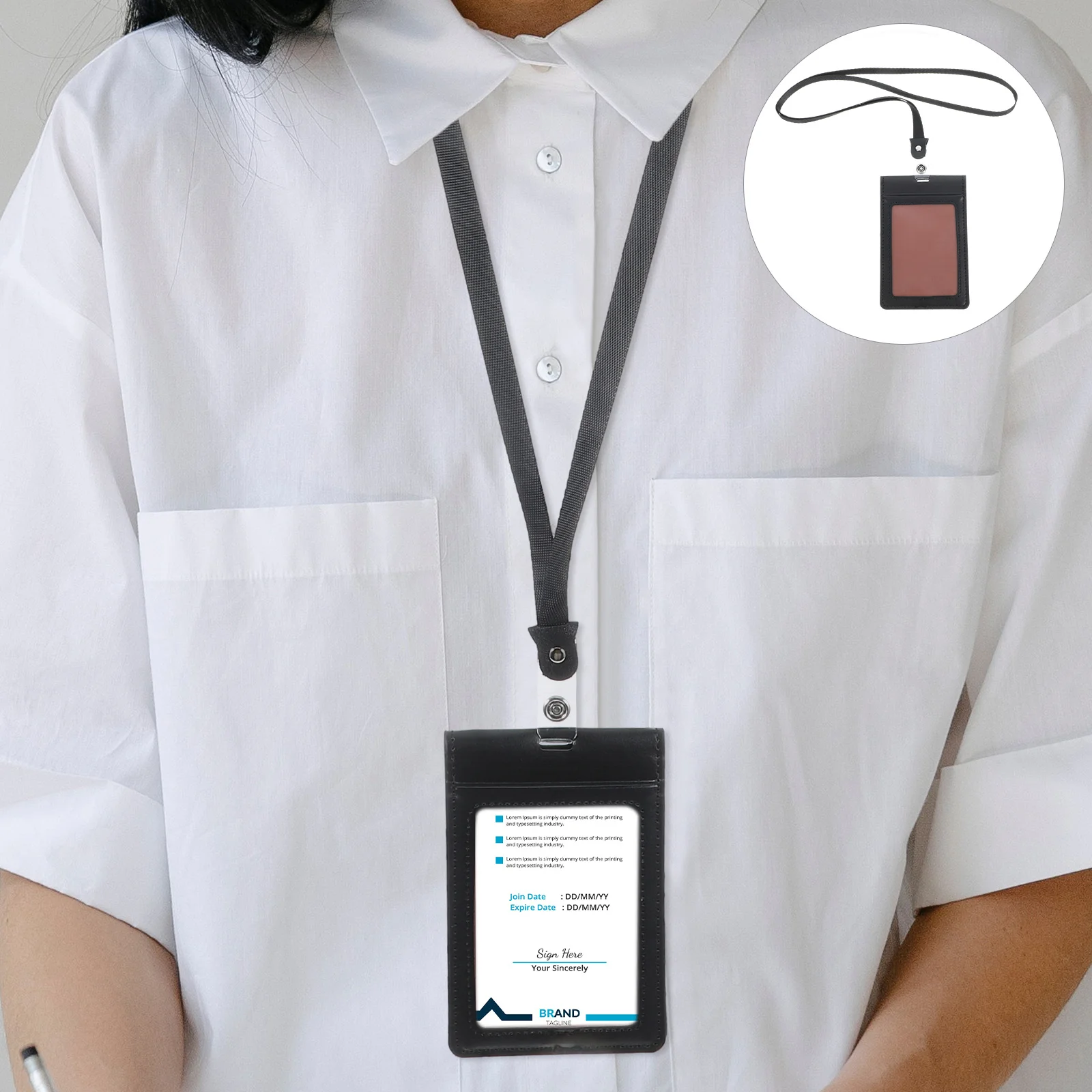 Sleek PU Id Badge Holder Vertical Name Tag Sleeve for Women Men Office School Work Cards Protection Accessory Id Badge Holder
Sleek PU Id Badge Holder Vertical Name Tag Sleeve for Women Men Office School Work Cards Protection Accessory Id Badge Holder