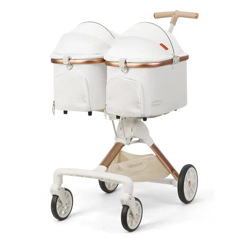 Foldable Two-Seat Pet Stroller for Small Dogs and Cats Portable Outdoor Walking and Cycling Stroller for Toodandan
Foldable Two-Seat Pet Stroller for Small Dogs and Cats Portable Outdoor Walking and Cycling Stroller for Toodandan