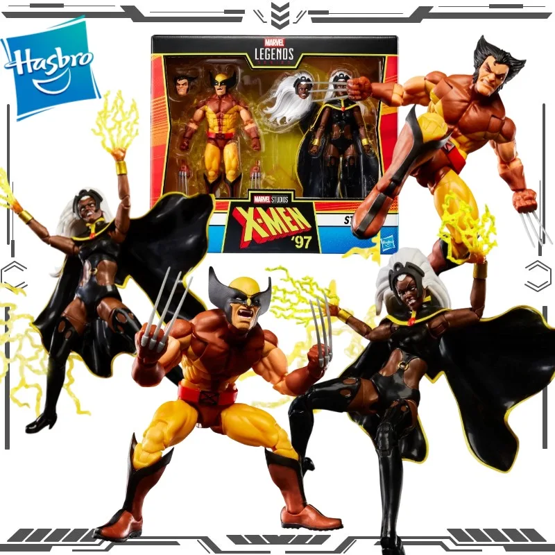 Hasbro Genuine Marvel Legends X-Men 97 Animated Series Brown Suit Wolverine Storm 6" Articulated Action Figure Boys Girls Gift
Hasbro Genuine Marvel Legends X-Men 97 Animated Series Brown Suit Wolverine Storm 6" Articulated Action Figure Boys Girls Gift