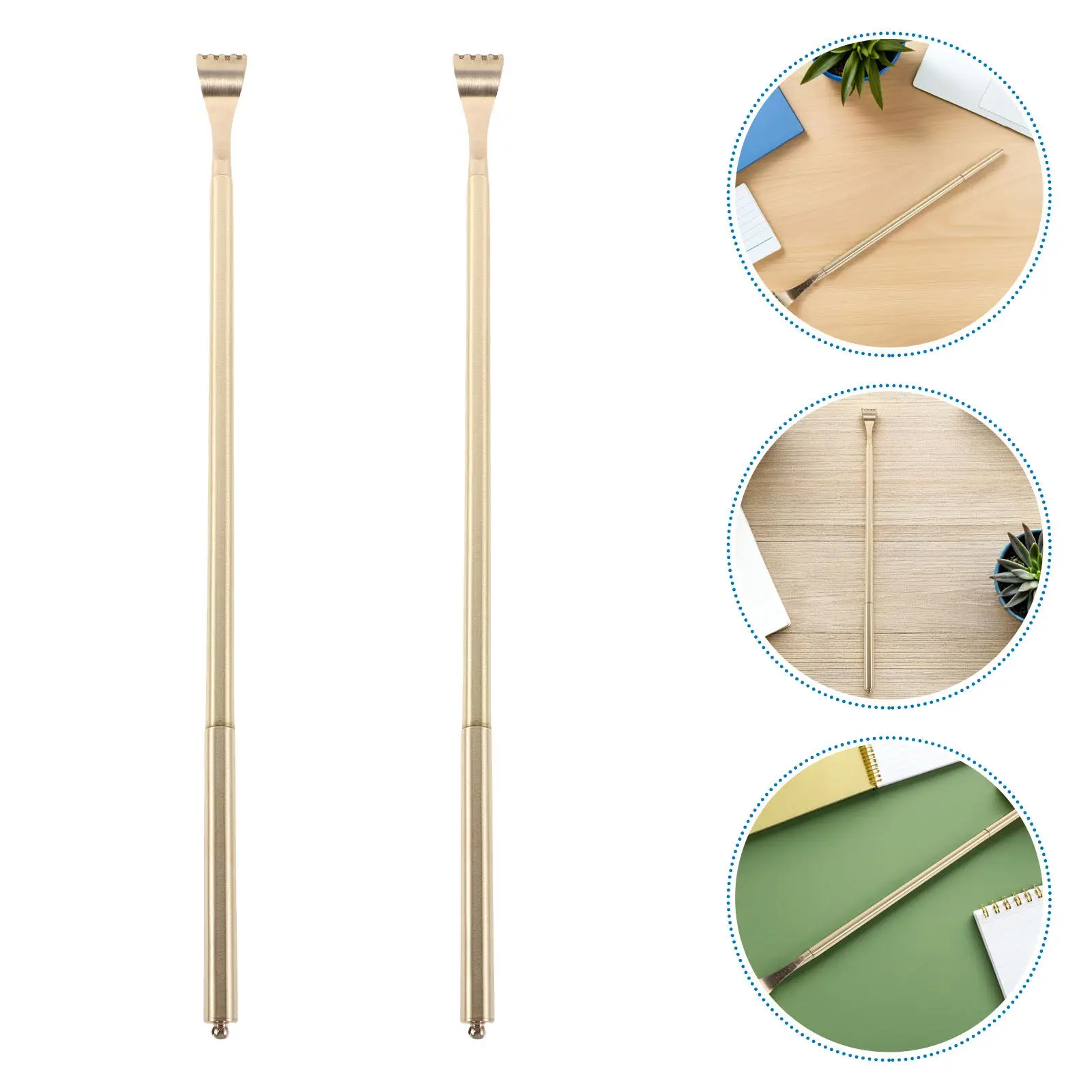 2Pcs Copper Back Scratcher Metal Portable Long Handle Back Scratch Stick Heavy Duty Manual Body Scratcher for Men Women
2Pcs Copper Back Scratcher Metal Portable Long Handle Back Scratch Stick Heavy Duty Manual Body Scratcher for Men Women