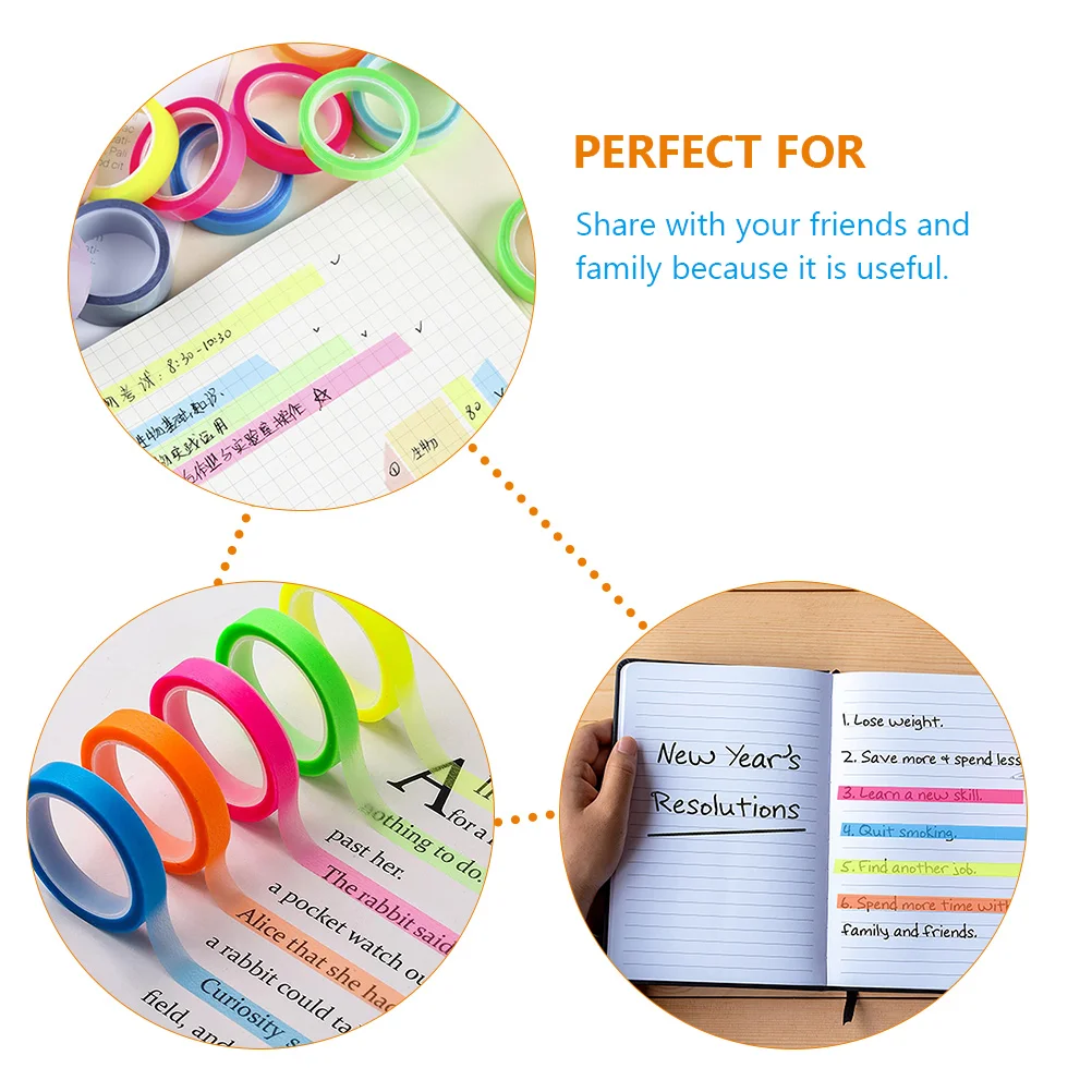 20pcs Waterproof Sticky Tape Book Highlighter Markers Transparent Note Tabs for Kids Reading Soft Frosted Bookmark
20pcs Waterproof Sticky Tape Book Highlighter Markers Transparent Note Tabs for Kids Reading Soft Frosted Bookmark