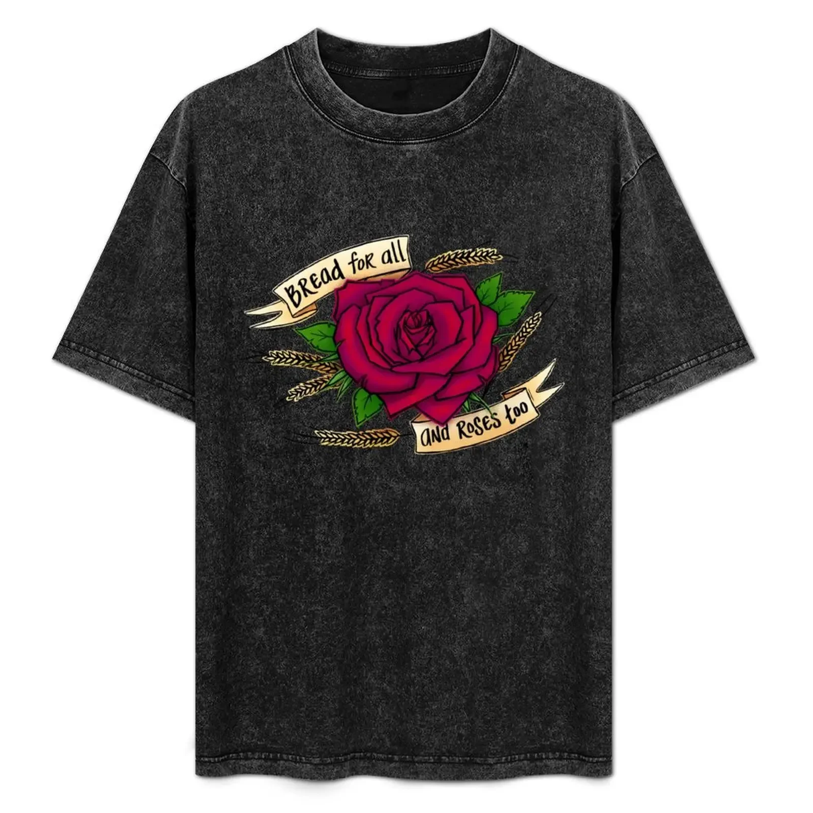 Bread and Roses T-Shirt Big Size Crew Neck T-Shirt
Bread and Roses T-Shirt Big Size Crew Neck T-Shirt