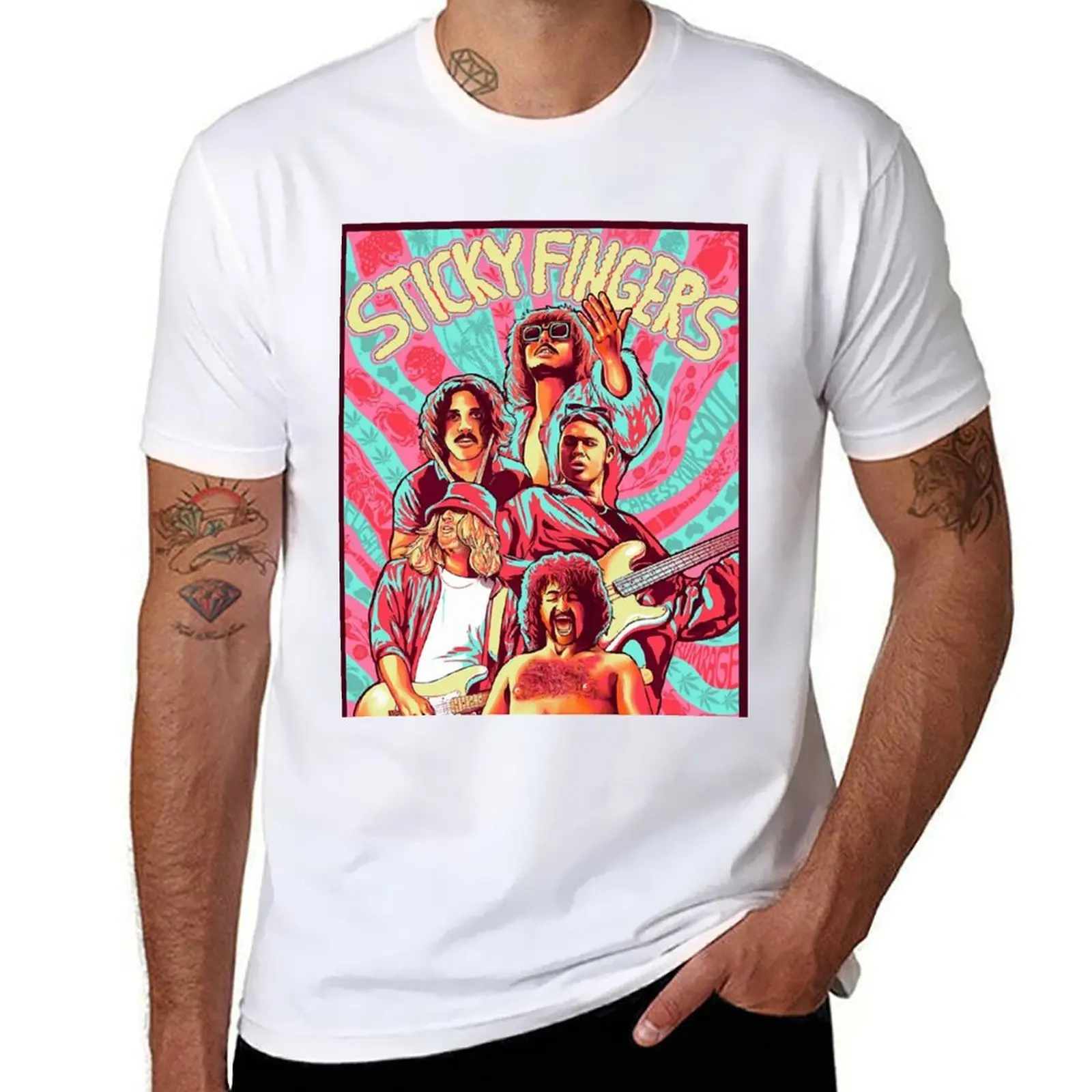 Sticky Fingers T-Shirt t shirts with prints cotton t shirts high quality T-Shirt
Sticky Fingers T-Shirt t shirts with prints cotton t shirts high quality T-Shirt