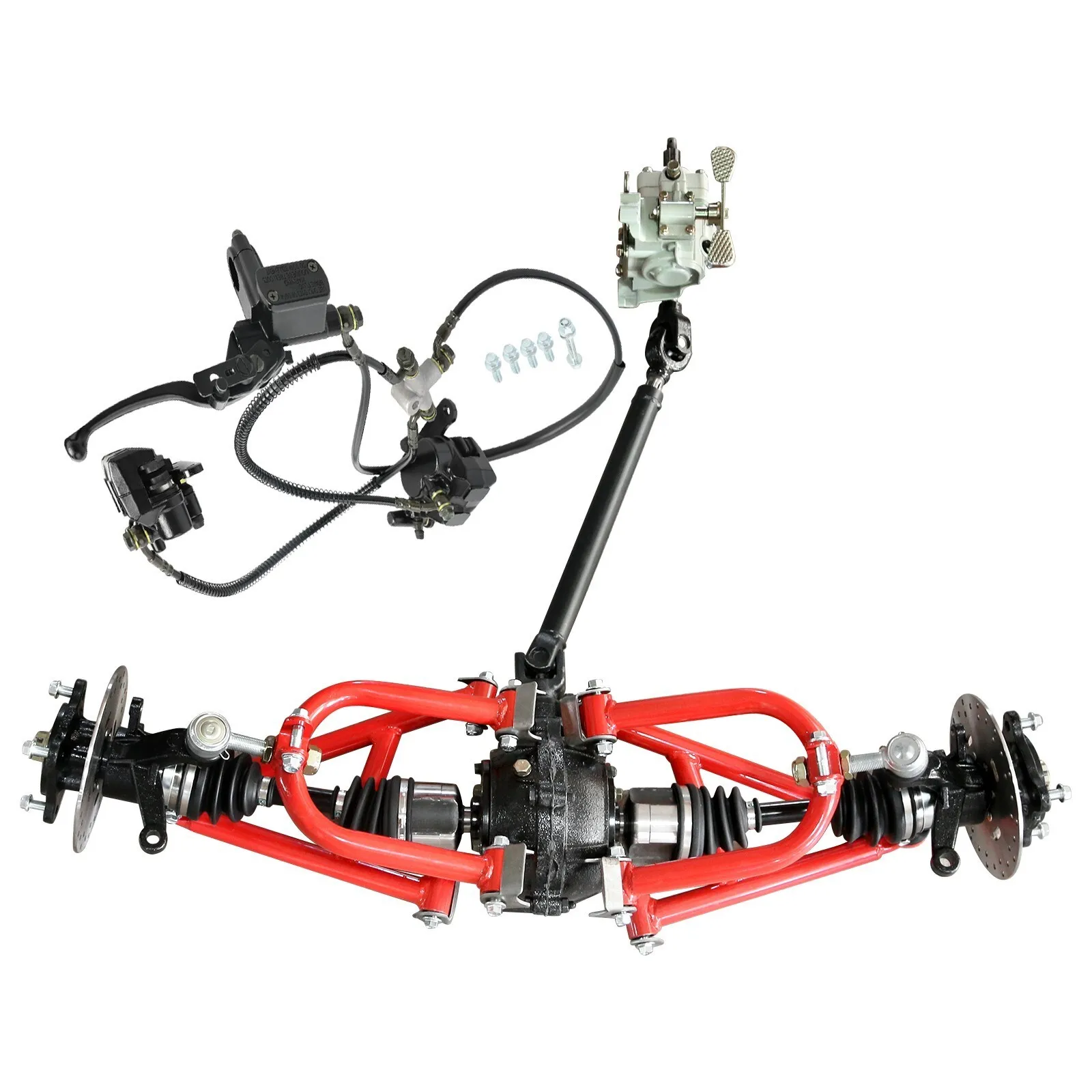 Golf Front Drive Half Shaft CV Axle 4WD Swing Arm Reverse Gear Box Brakes for ATV Go Kart
Golf Front Drive Half Shaft CV Axle 4WD Swing Arm Reverse Gear Box Brakes for ATV Go Kart