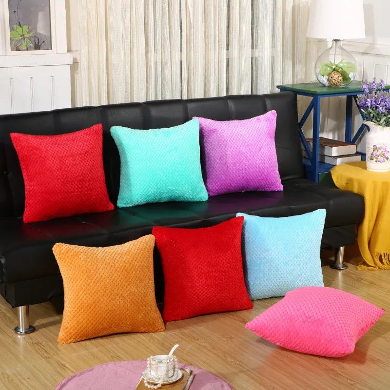 45x45cm Soft Plush Solid Color Home Living Room Sofa Chair Seat Square Throw Pillow Case
45x45cm Soft Plush Solid Color Home Living Room Sofa Chair Seat Square Throw Pillow Case