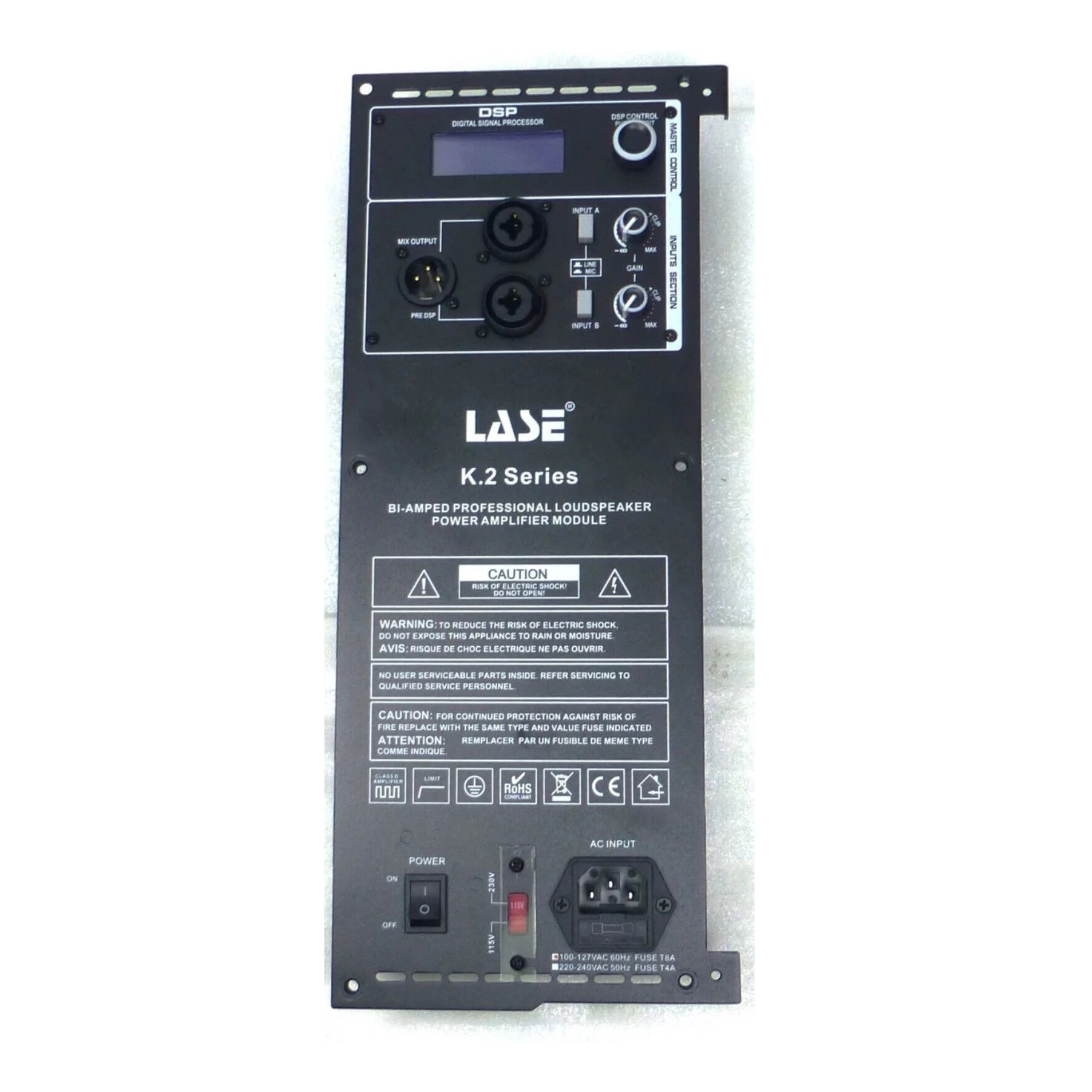 Replacement Amplifier K.2 Module for QSC K12.2, K10.2, K8.2 Power Speakers Amplifier Module
Replacement Amplifier K.2 Module for QSC K12.2, K10.2, K8.2 Power Speakers Amplifier Module