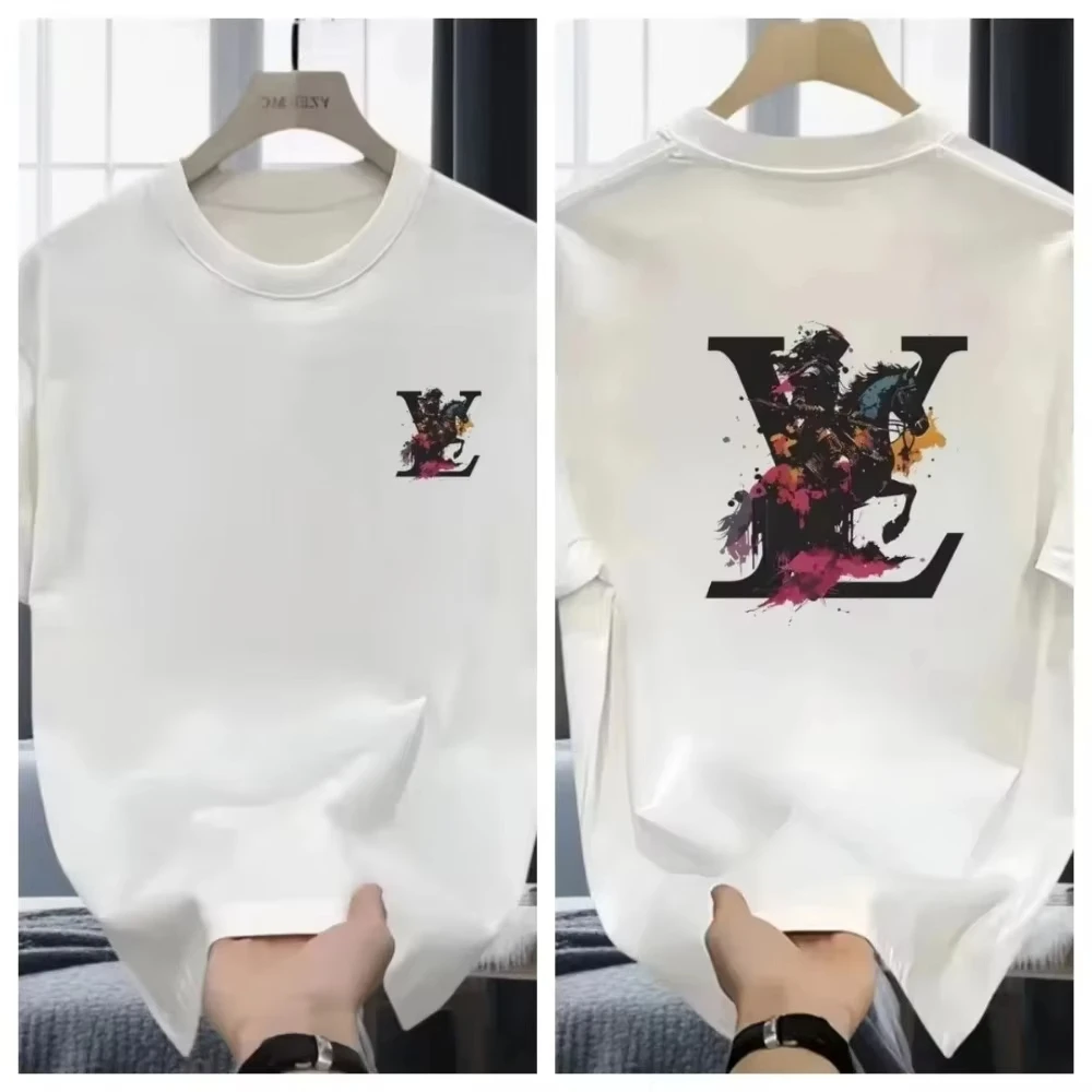 2025 Men Women Short Sleeved Luxury Tees Clothing Loose Cotton Crew Neck Tops New Vintage Summer Graphic Print T-shirt
2025 Men Women Short Sleeved Luxury Tees Clothing Loose Cotton Crew Neck Tops New Vintage Summer Graphic Print T-shirt
