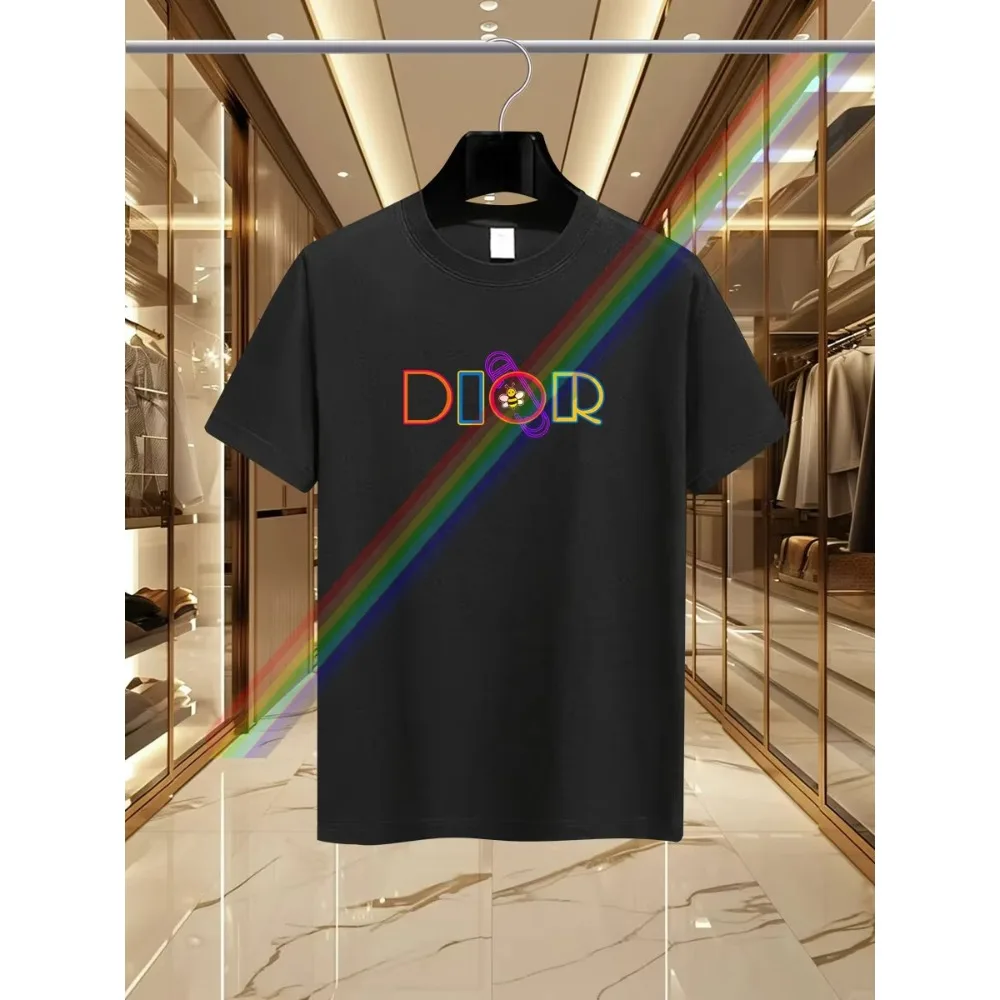 New Summer Luxury Fashion D Brand Little Bee Printing T-shirt 2025 Men's and Women's Crew Neck Casual Trend Versatile Y2K Top
New Summer Luxury Fashion D Brand Little Bee Printing T-shirt 2025 Men's and Women's Crew Neck Casual Trend Versatile Y2K Top
