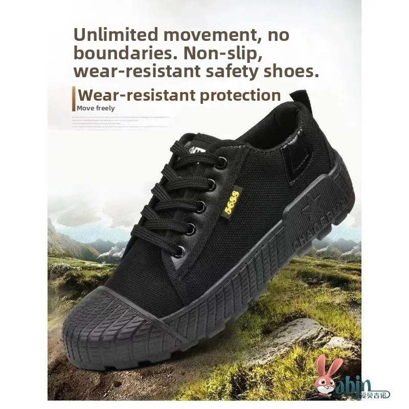Liberty Shoes Canvas New Rubber Labor Protection Outdoor Construction Site Anti-slip Training Shoes Breathable Wear-resistant...
Liberty Shoes Canvas New Rubber Labor Protection Outdoor Construction Site Anti-slip Training Shoes Breathable Wear-resistant...