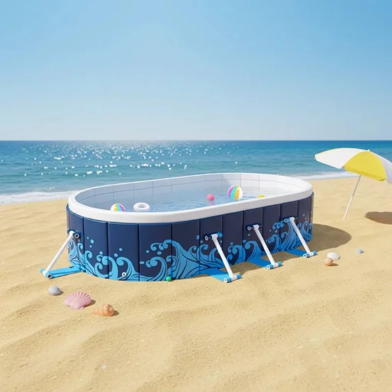 dog toy Portable PVC Folding Spa Pool for Outdoor Use Easy-to-Clean & Maintain Children's Swimming Pool
dog toy Portable PVC Folding Spa Pool for Outdoor Use Easy-to-Clean & Maintain Children's Swimming Pool