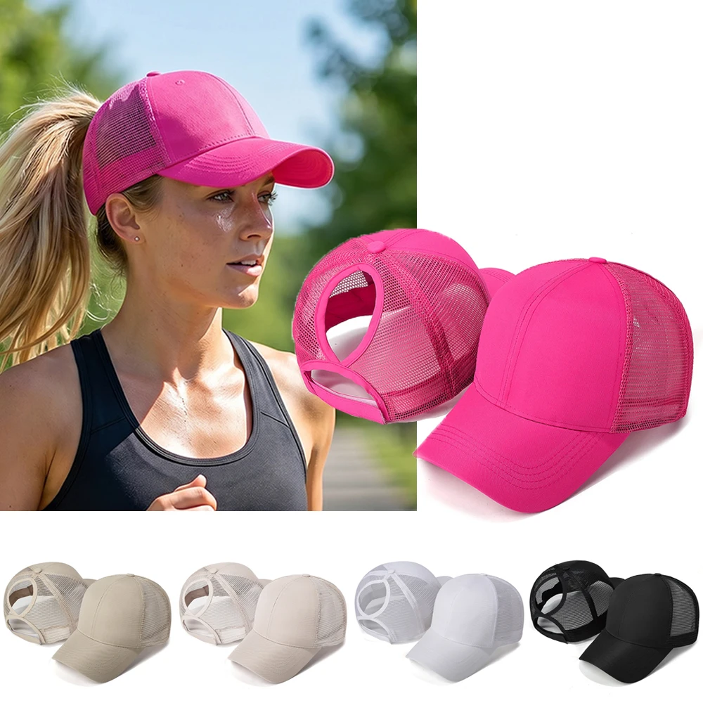 Mesh Baseball Caps High Ponytail Snapback Cap Half Empty Top UV Protection Sun Hat Breathabe Messy Bun Ponytail Baseball Caps
Mesh Baseball Caps High Ponytail Snapback Cap Half Empty Top UV Protection Sun Hat Breathabe Messy Bun Ponytail Baseball Caps