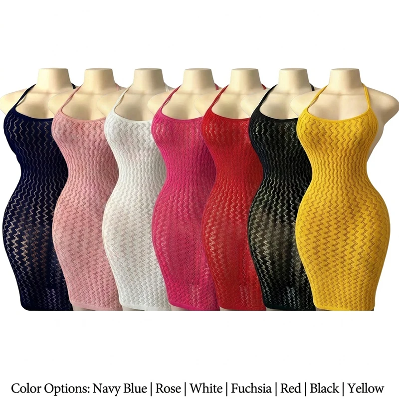 Women Summer Beach Cover Up Hollow Out Beachwear Bodycon Dress see-through Without Underwear Sheer Mesh Fishnet Music festival
Women Summer Beach Cover Up Hollow Out Beachwear Bodycon Dress see-through Without Underwear Sheer Mesh Fishnet Music festival