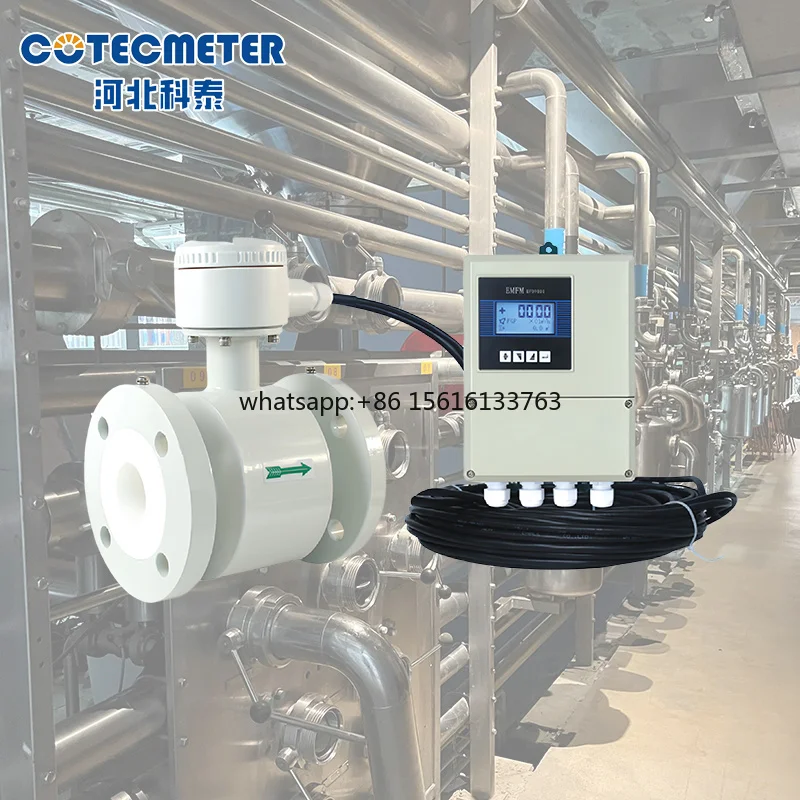 DN20 to 2000 0.3% Calibration System 220V 24V Electric Magnetic Flowmeter Split Conductive Liquid Flow Meters
DN20 to 2000 0.3% Calibration System 220V 24V Electric Magnetic Flowmeter Split Conductive Liquid Flow Meters