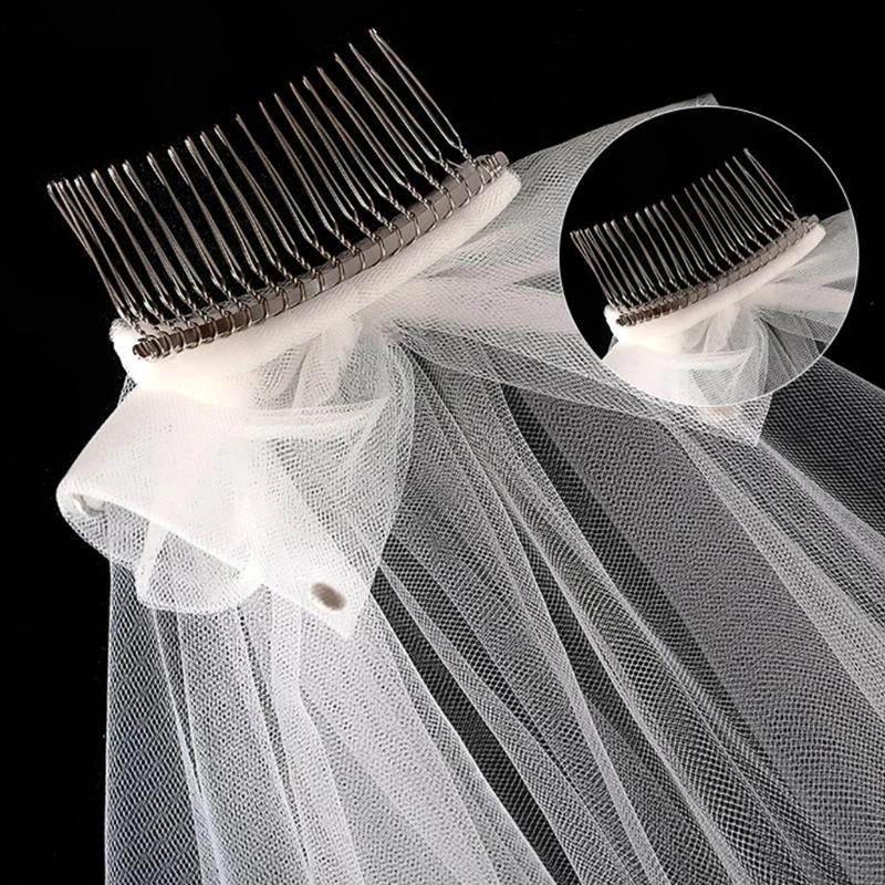 98km Girls Communion Veil Bow Embellished with for Rhinestone Metal Hair Comb Tulle V
98km Girls Communion Veil Bow Embellished with for Rhinestone Metal Hair Comb Tulle V